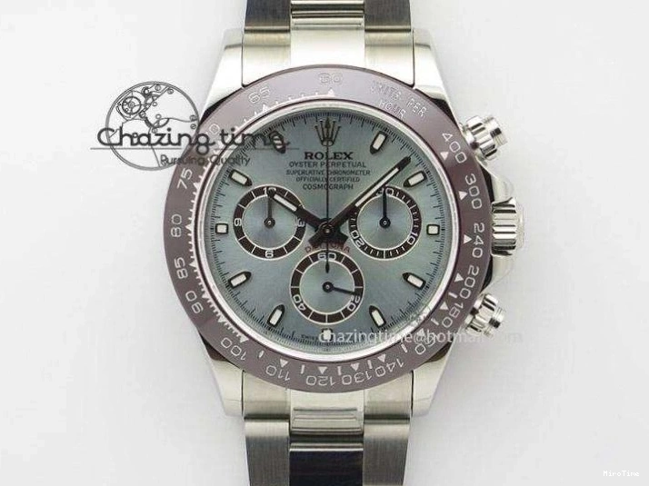 MiroTime 0417 Breathable GMT Master II 116719 BLRO Real Ceramic 904L SS GMF 1:1 Best Edition Black Dial on Bracelet A3186 (Correct Hand Stack) 3243